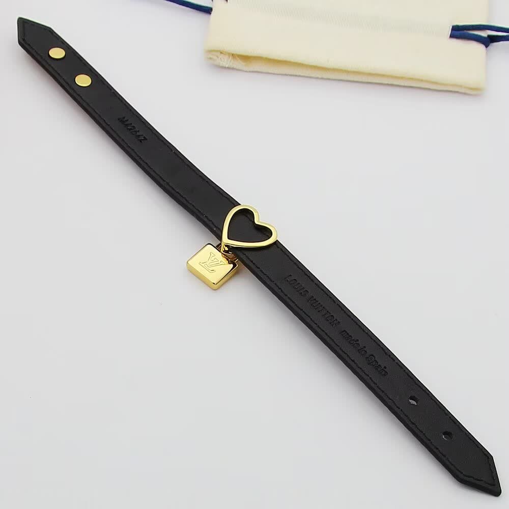 Louis Vuitton Monogram Lock Bracelet